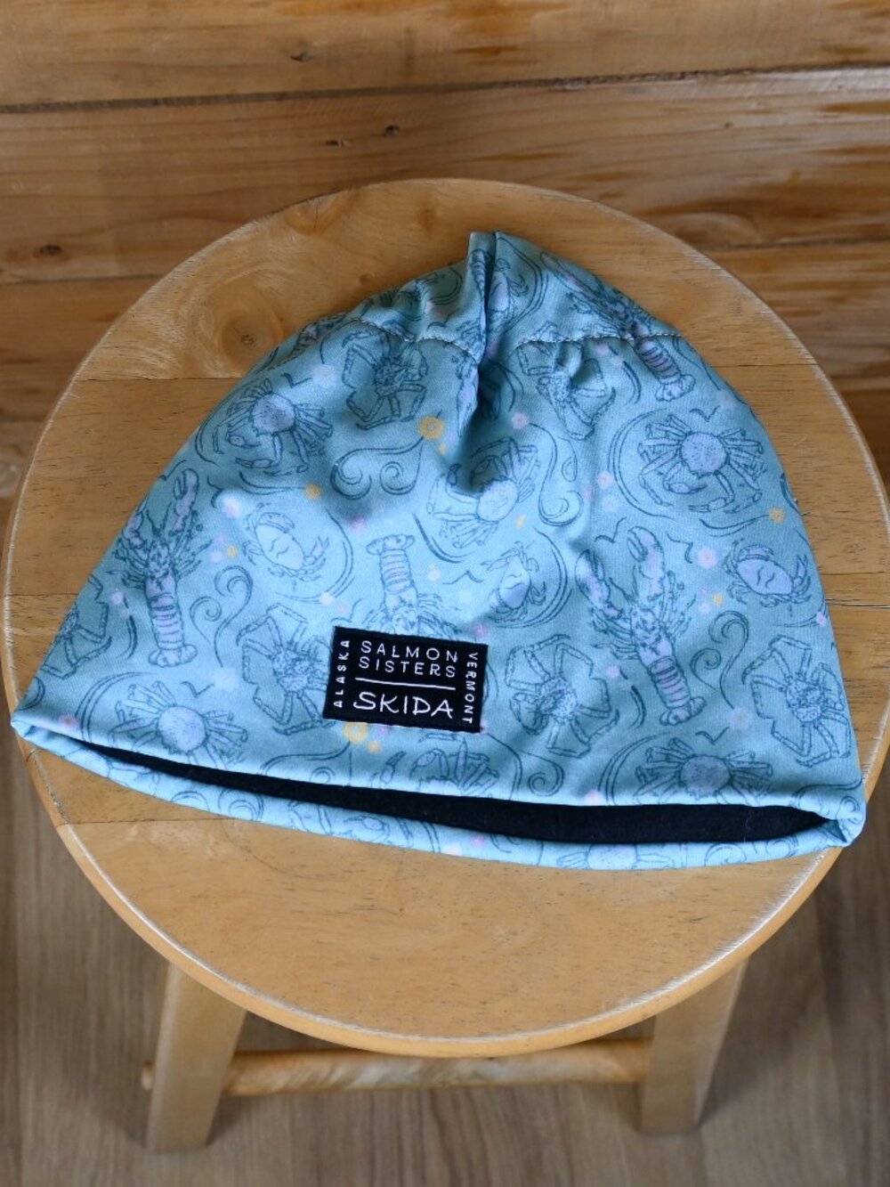 Skida X Salmon Sisters Limited Collab Fleece Line Alpine Hat in Bristol Bloom